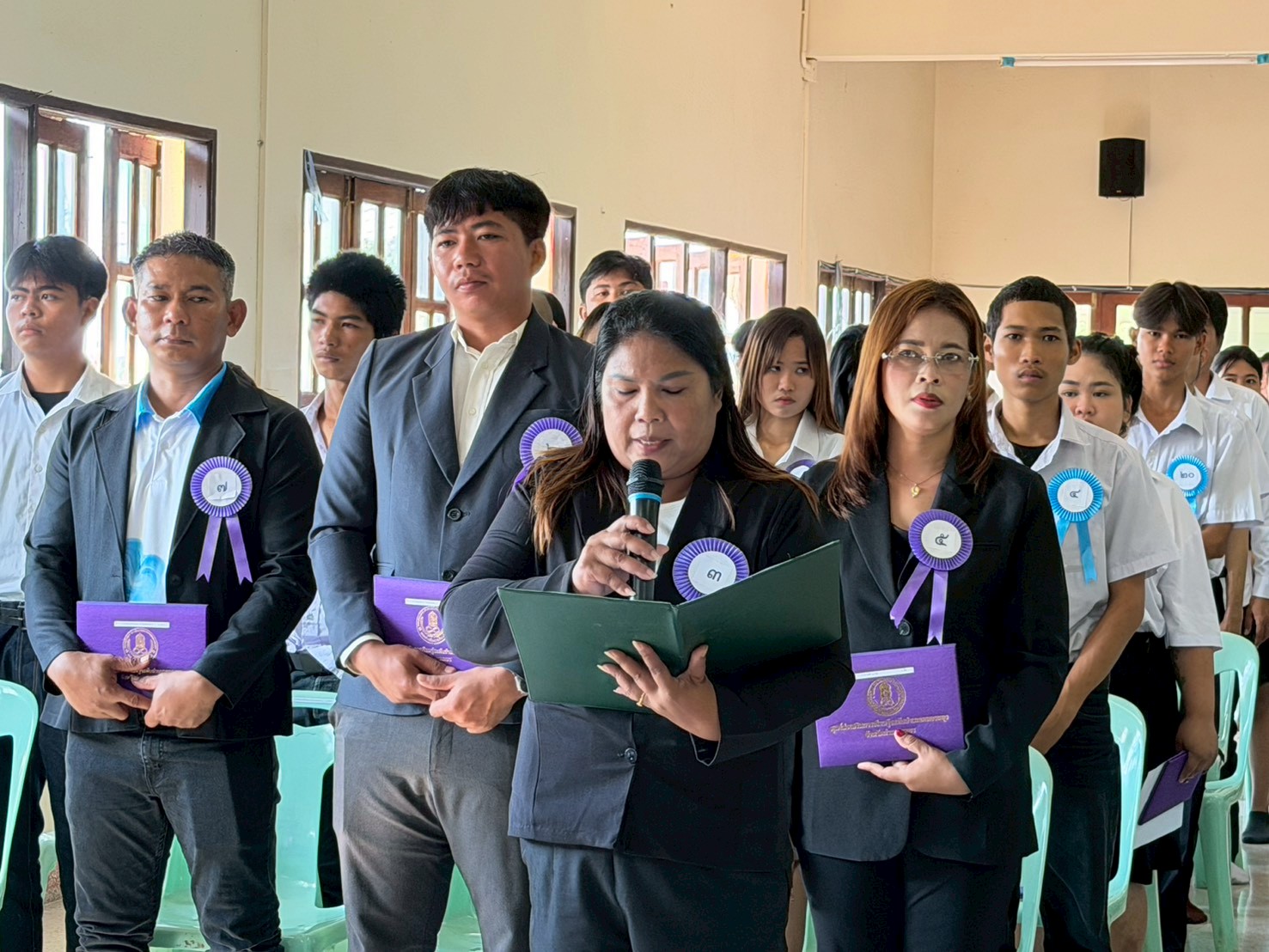 โครงการมอบใบประกาศนียบัตรผู้สำเร็จการศึกษา ประจำภาคเรียนที่ 1 ปีการศึกษา 2568